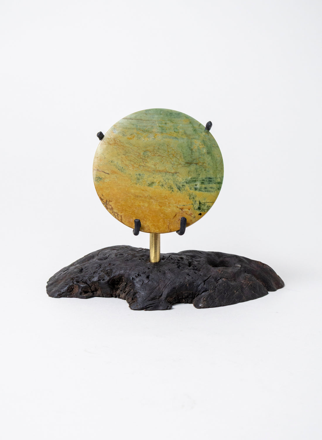 Pounamu Disc Sculpture