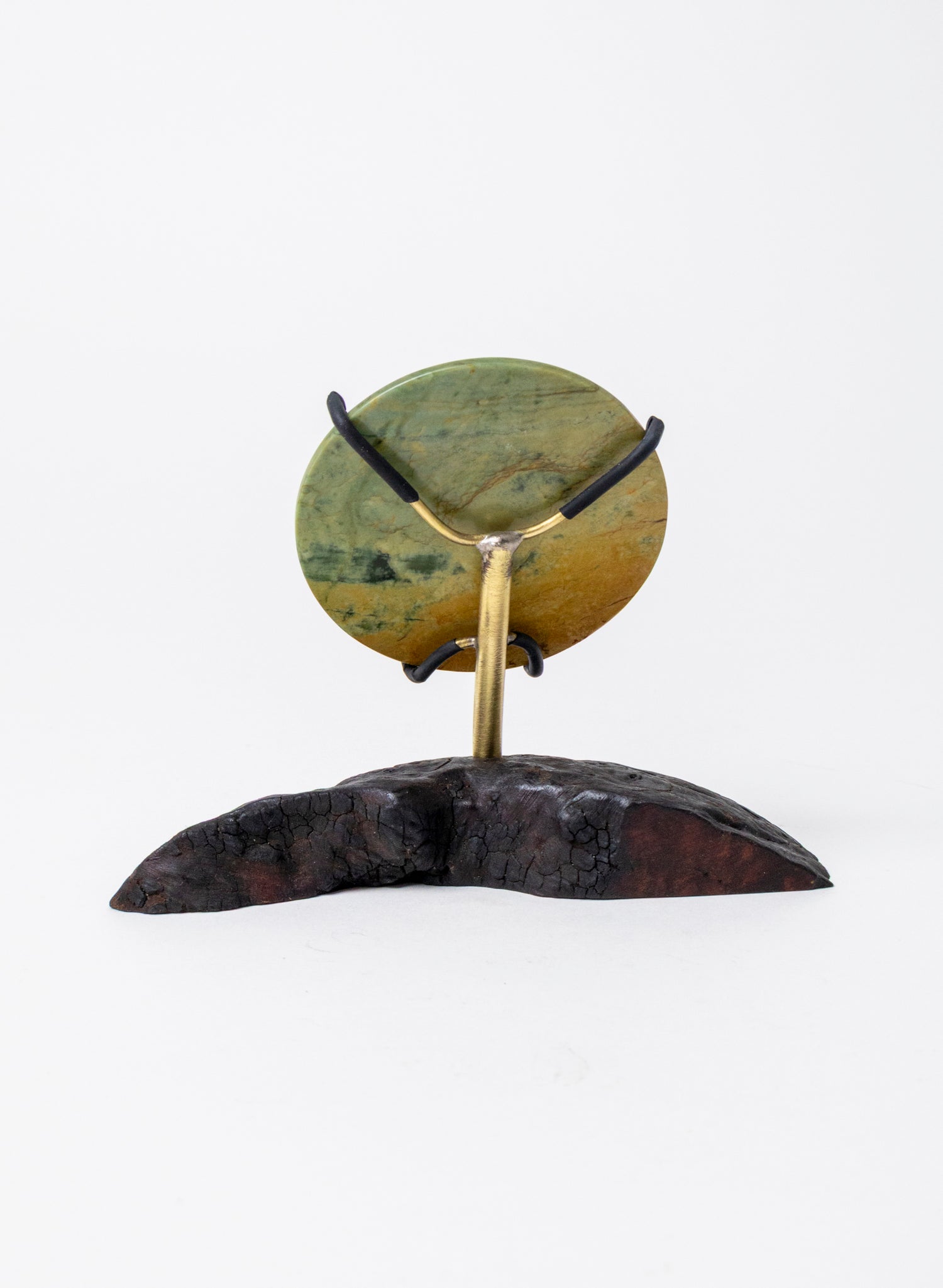 Pounamu Disc Sculpture