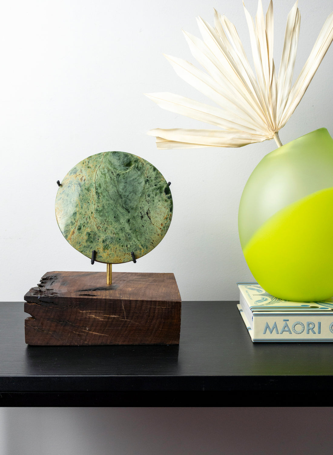 Pounamu Disc Sculpture