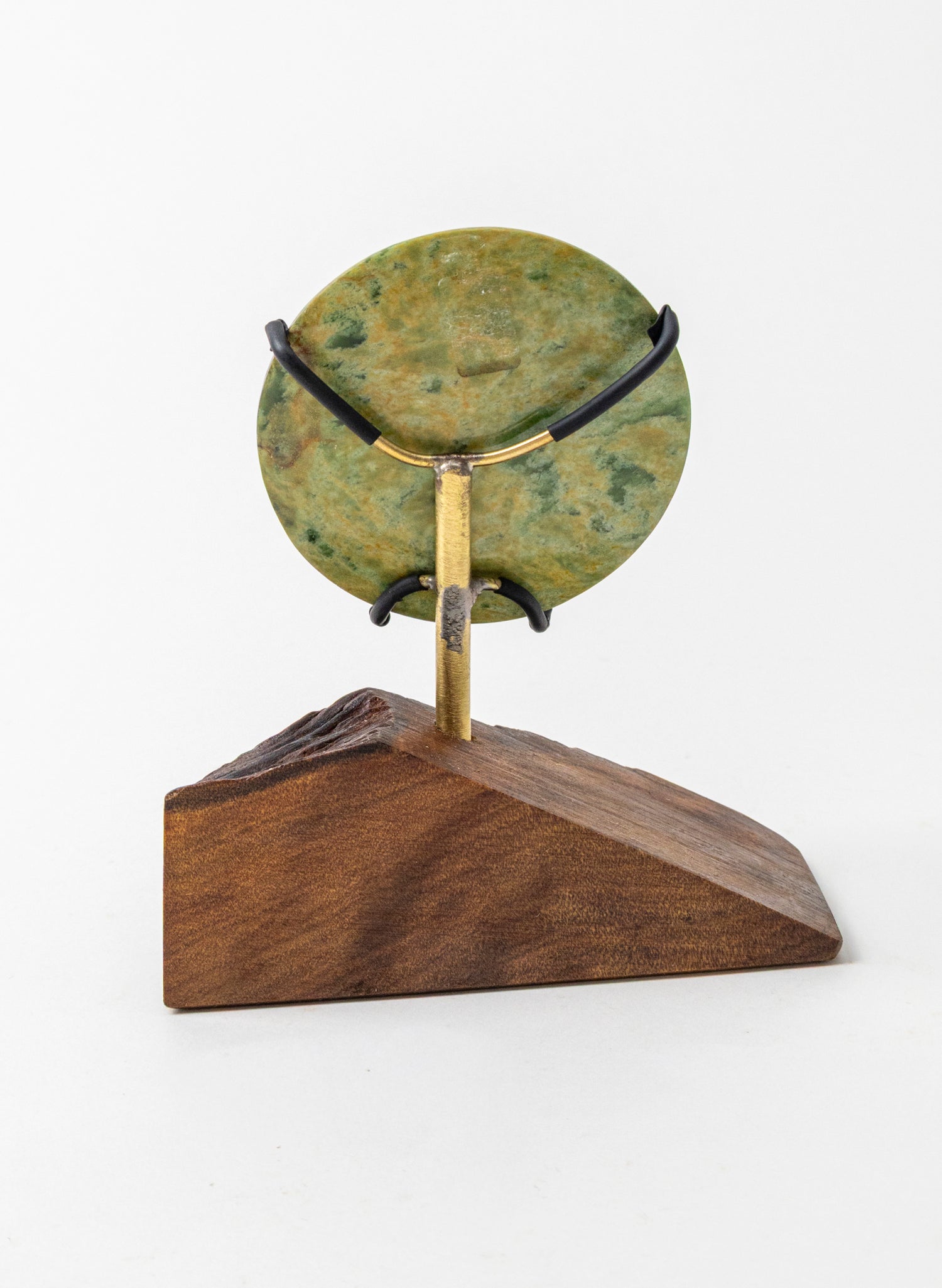 Pounamu Disc Sculpture