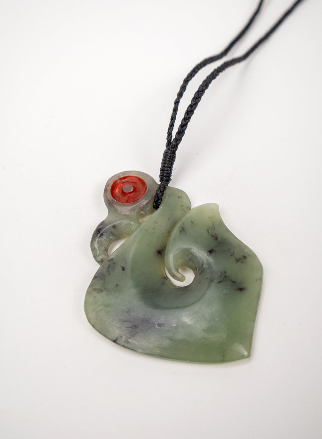 Carved Pounamu Manaia Pendant