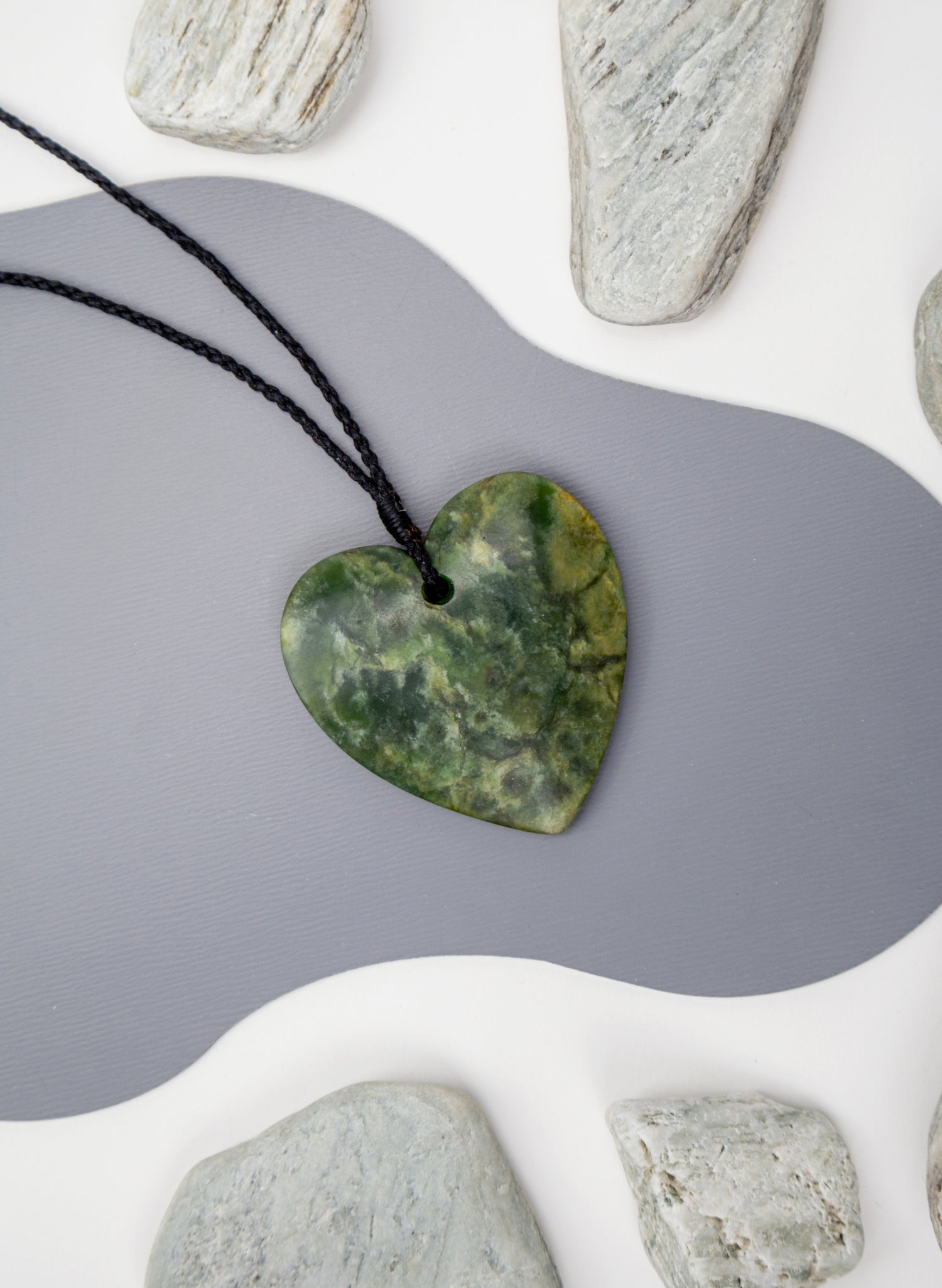 Pounamu Heart Pendant