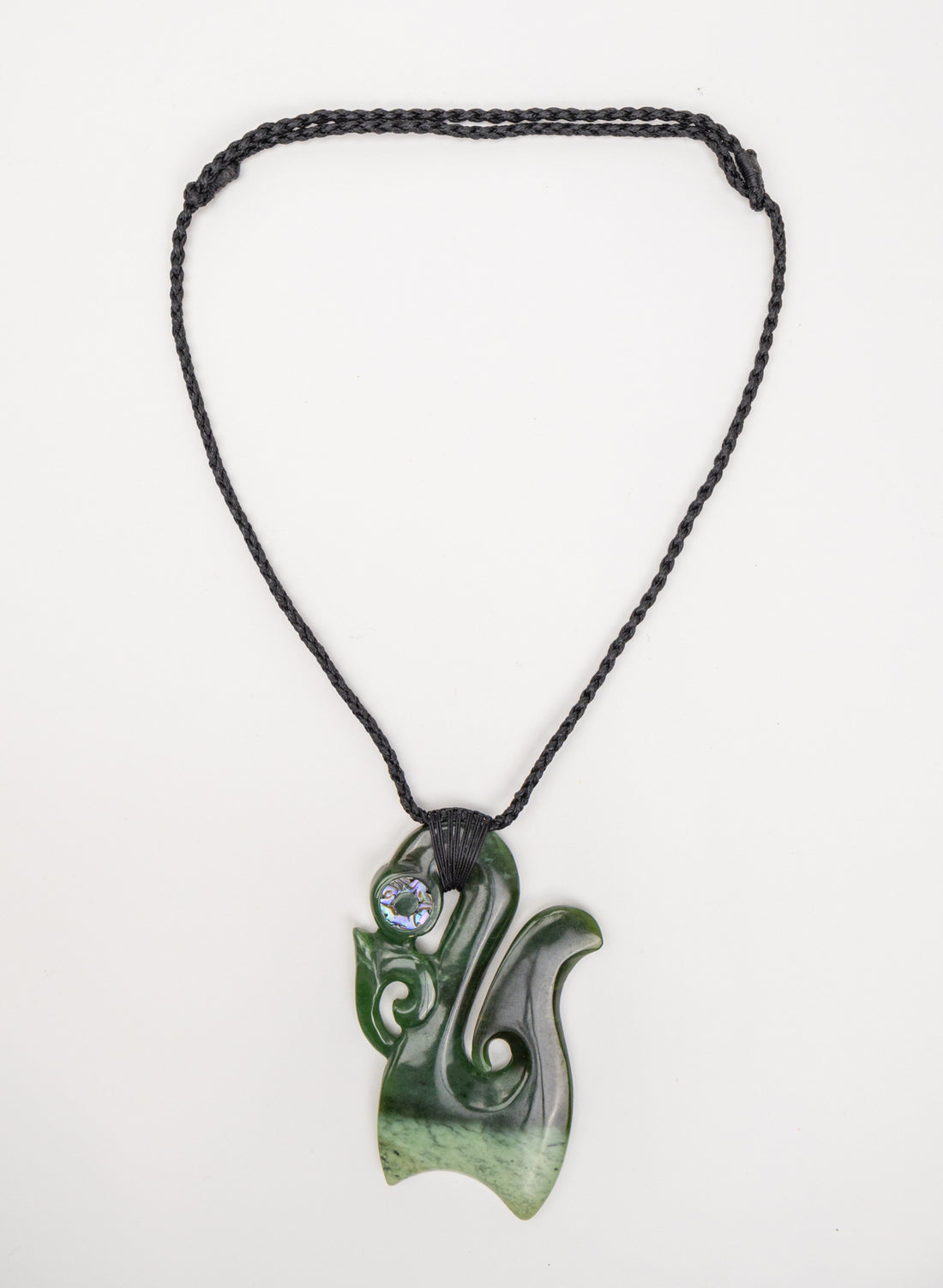 Carved Pounamu Manaia Pendant