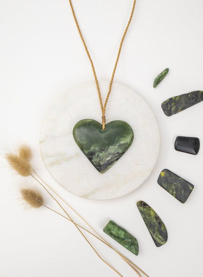Pounamu Heart Pendant