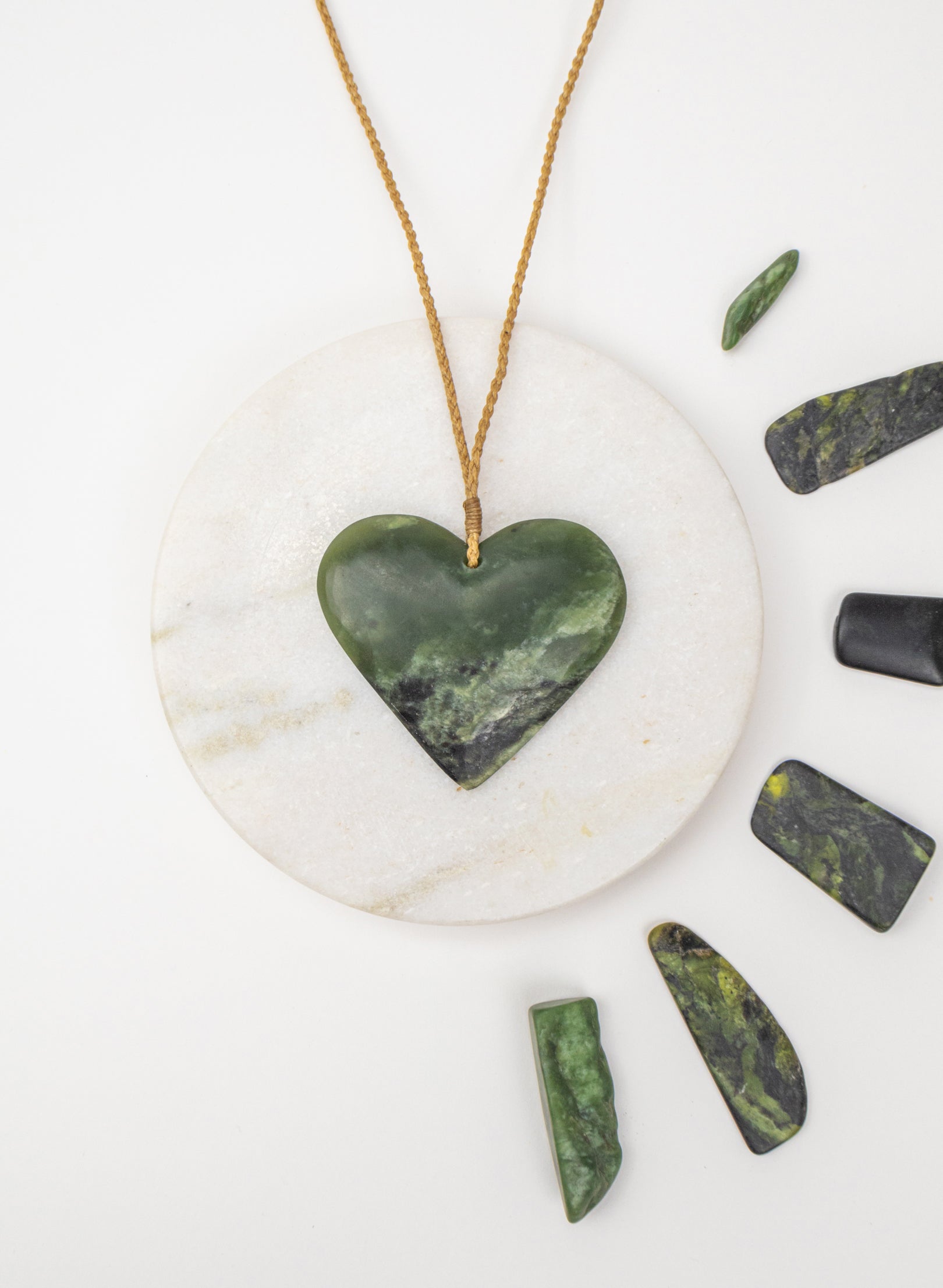 Pounamu Heart Pendant