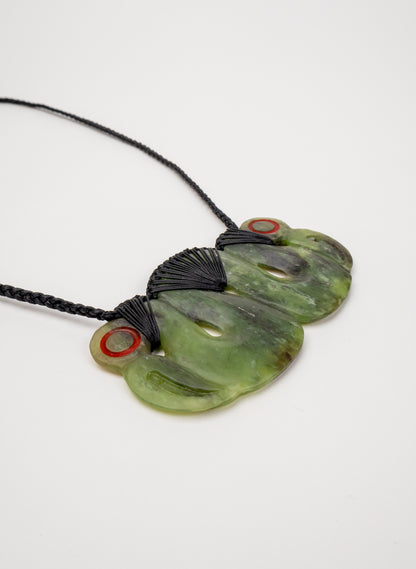 Pounamu Pekapeka Pendant