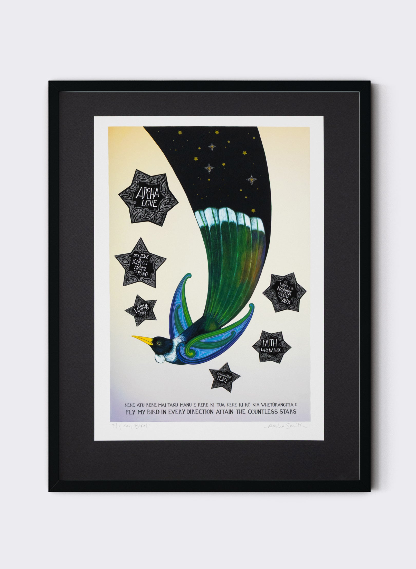 Fly My Bird - Giclée Print