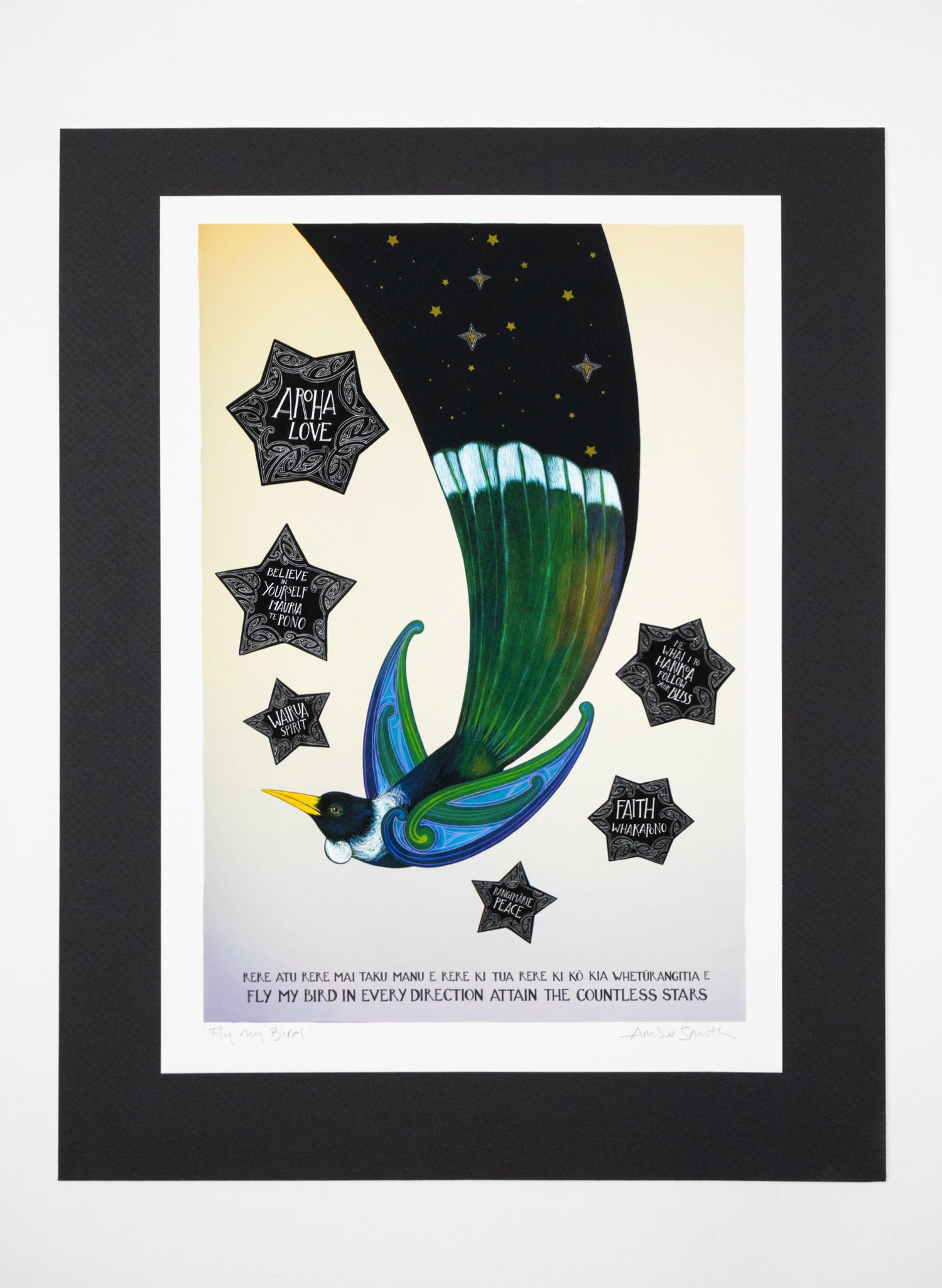 Fly My Bird - Giclée Print