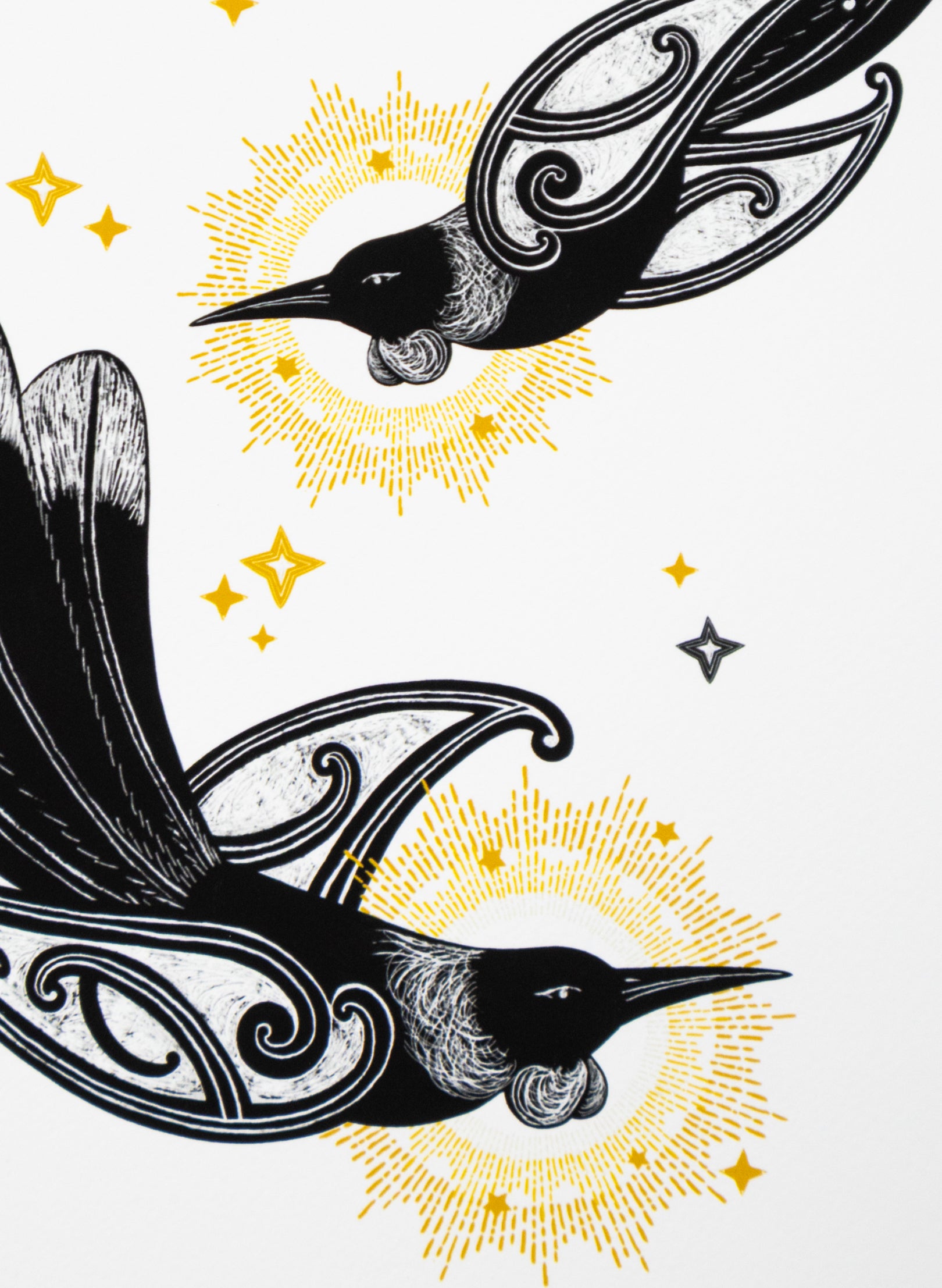 Nga Whetu O Te Rangi - Giclée Print