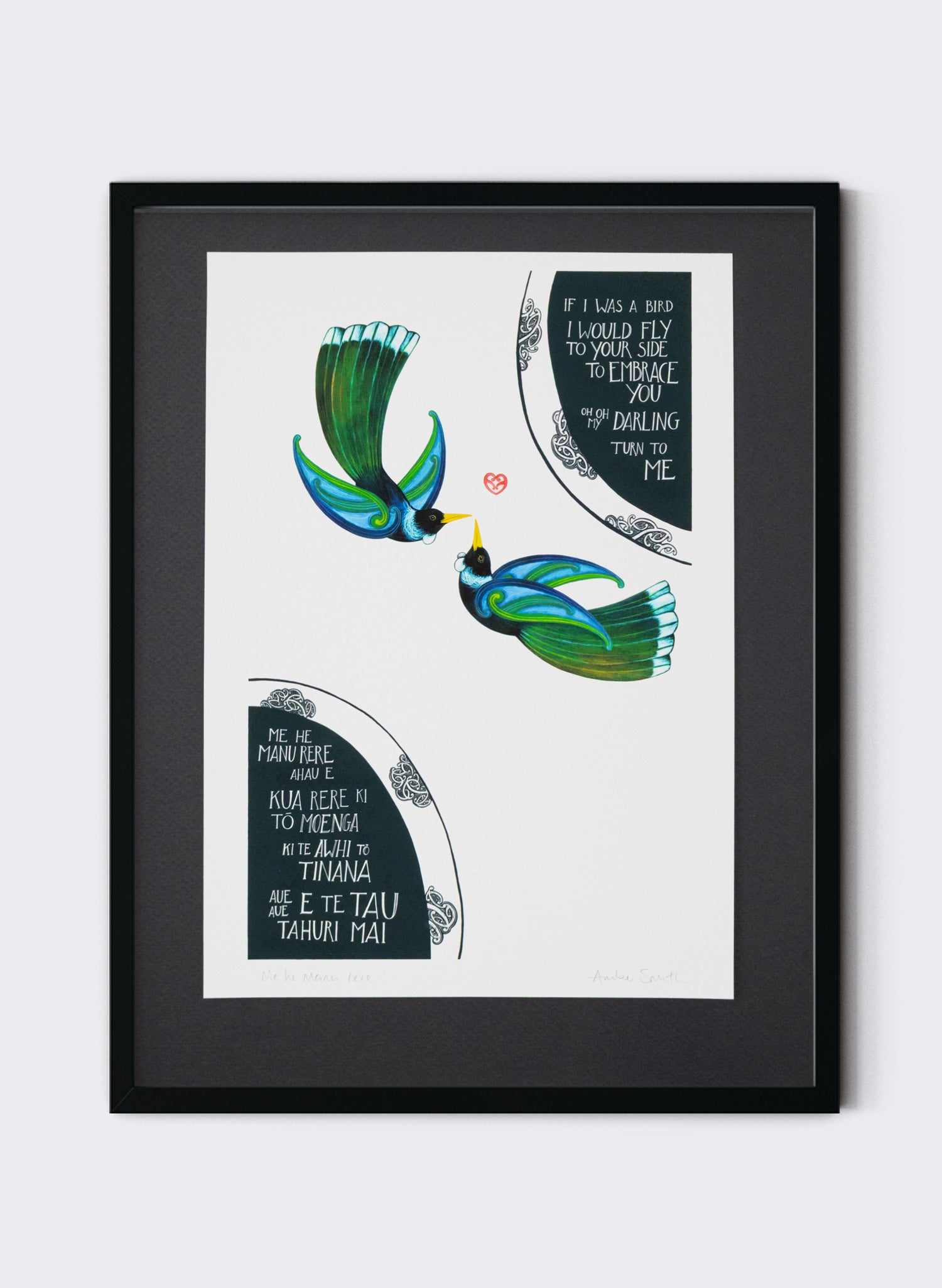 Me He Manu Rere - Giclée Print