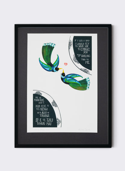 Me He Manu Rere - Giclée Print