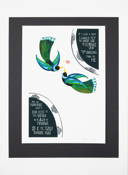 Me He Manu Rere - Giclée Print