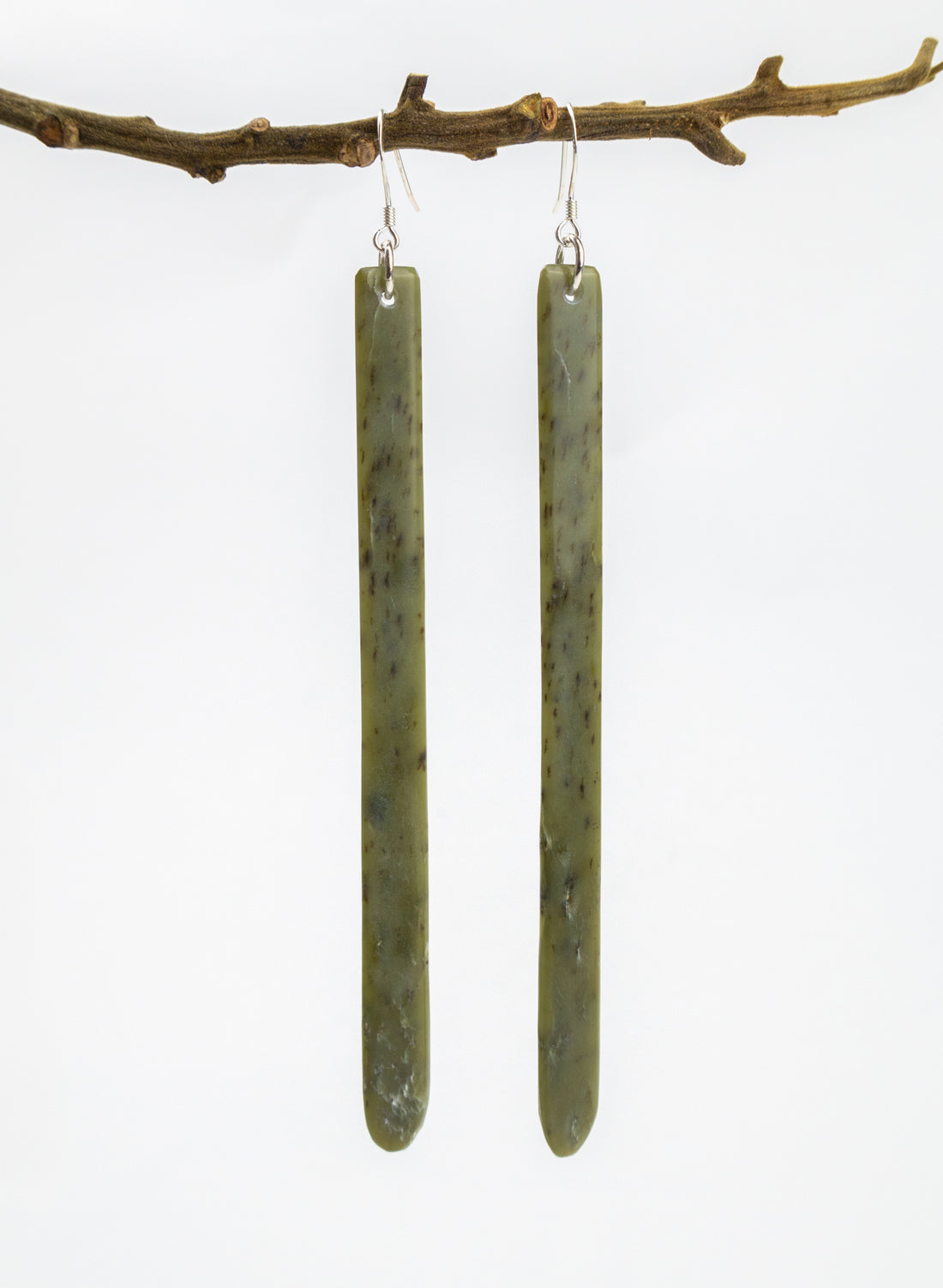 Pounamu Drop Earrings