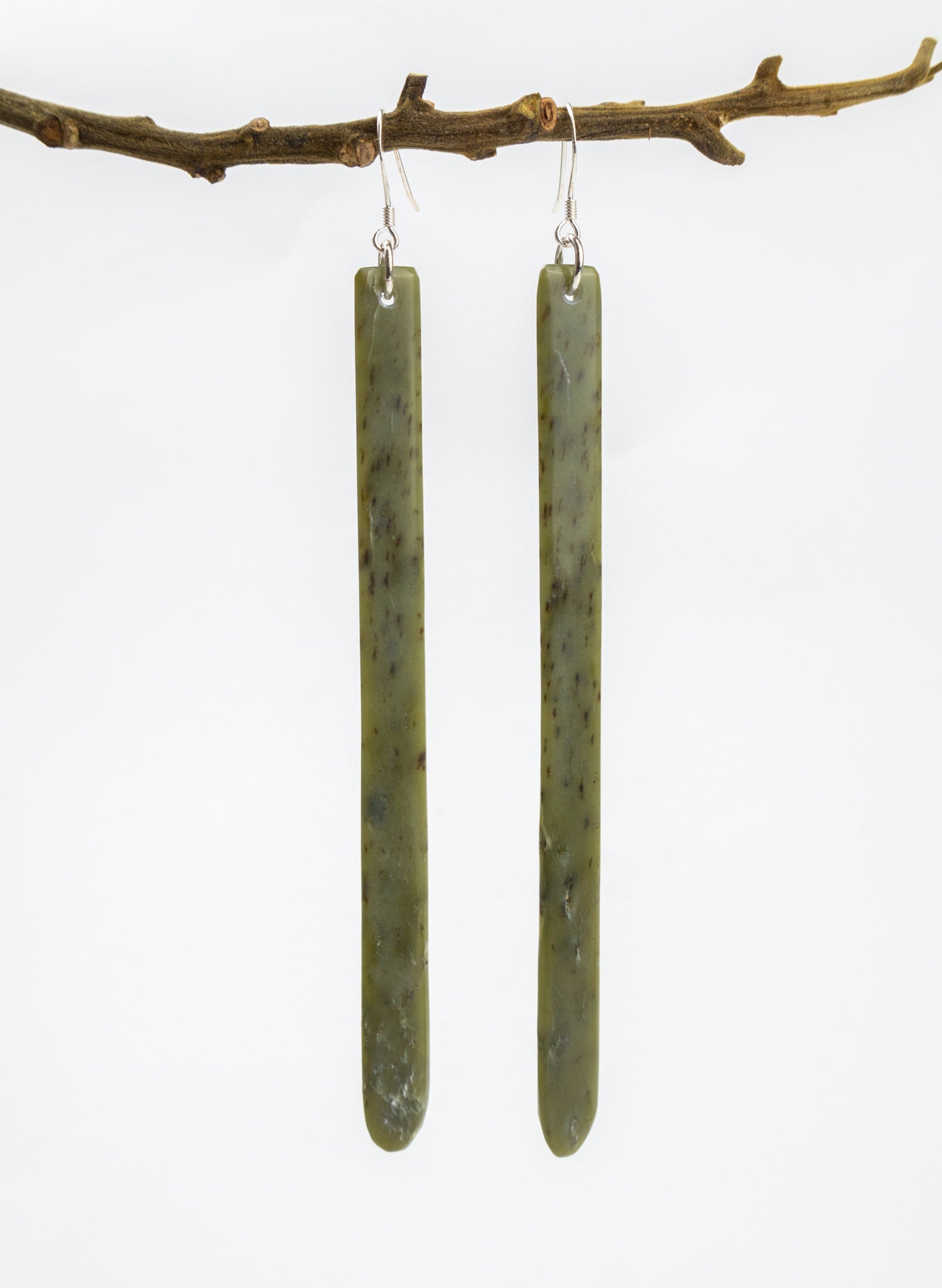 Pounamu Drop Earrings