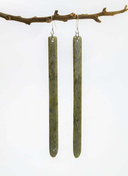 Pounamu Drop Earrings