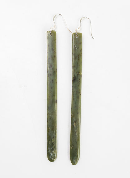 Pounamu Drop Earrings