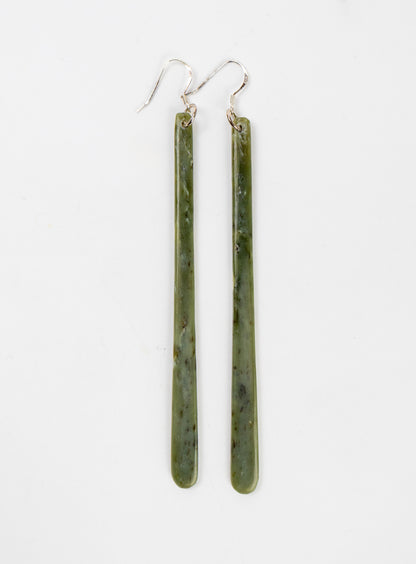 Pounamu Drop Earrings