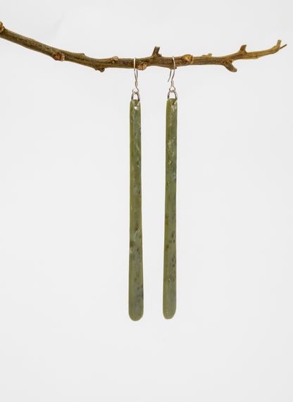 Pounamu Drop Earrings