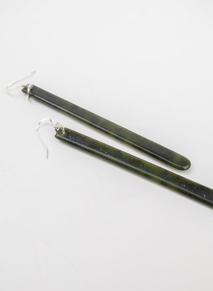 Pounamu Drop Earrings
