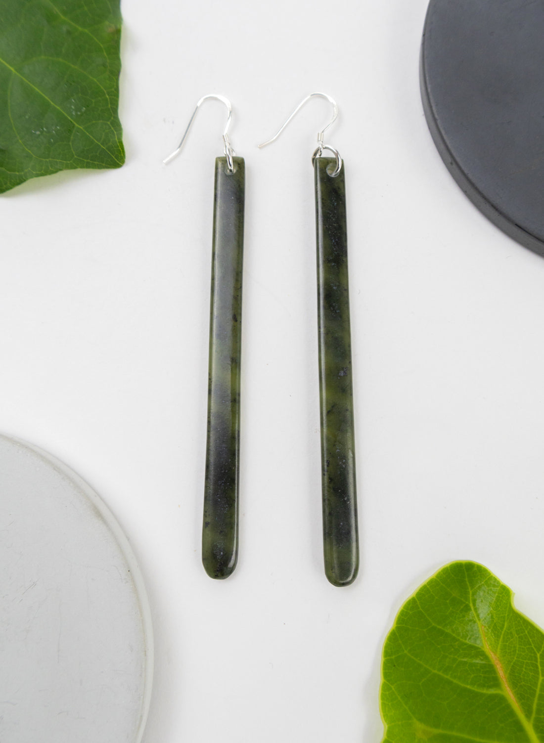 Pounamu Drop Earrings