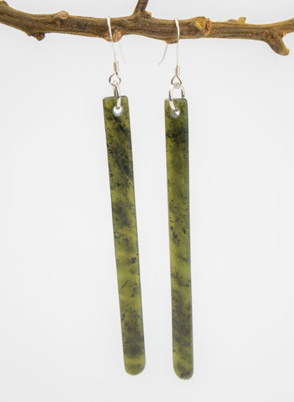 Pounamu Drop Earrings