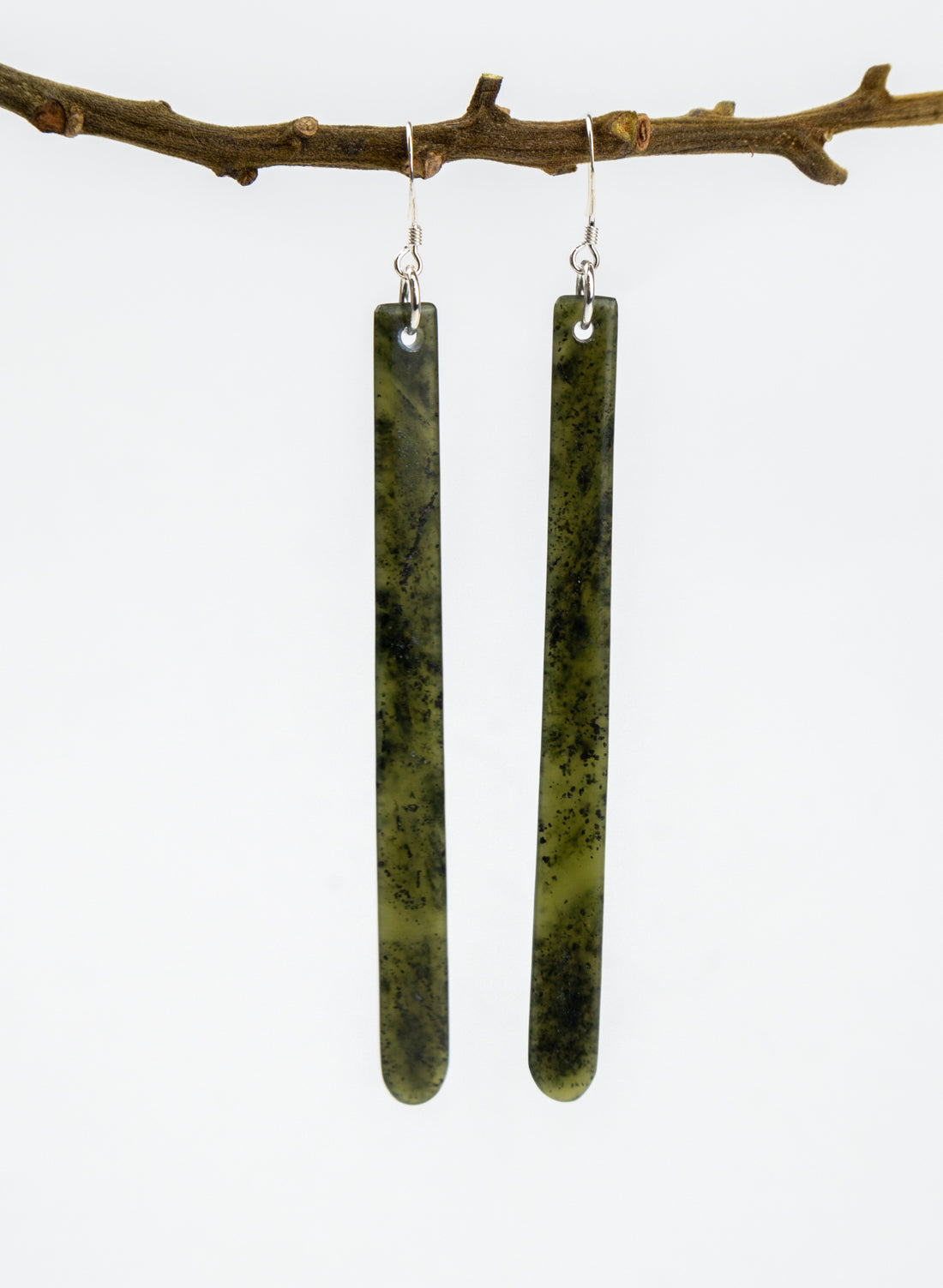 Pounamu Drop Earrings