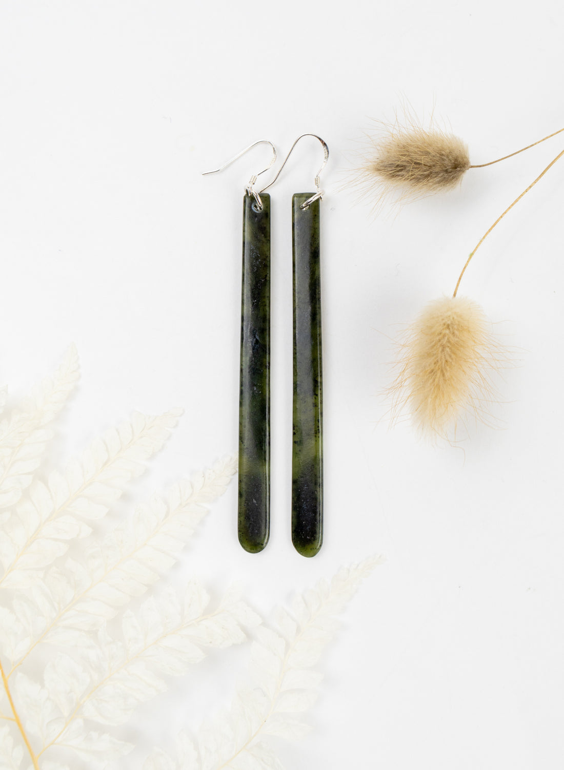 Pounamu Drop Earrings