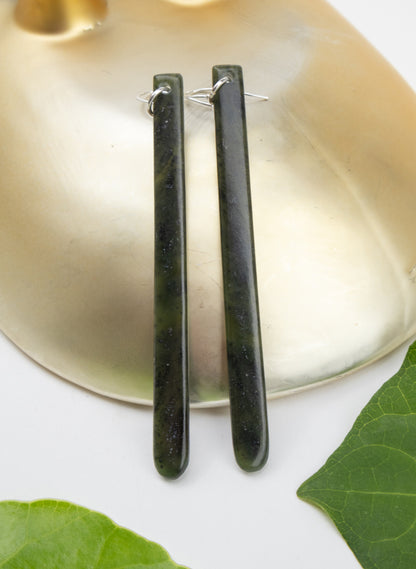 Pounamu Drop Earrings