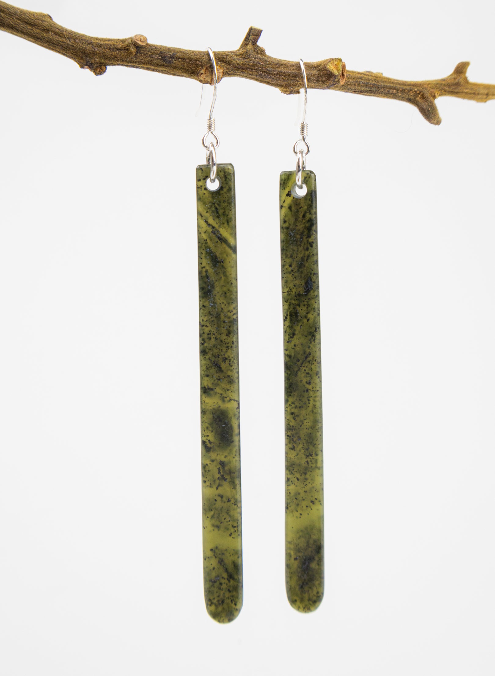 Pounamu Drop Earrings