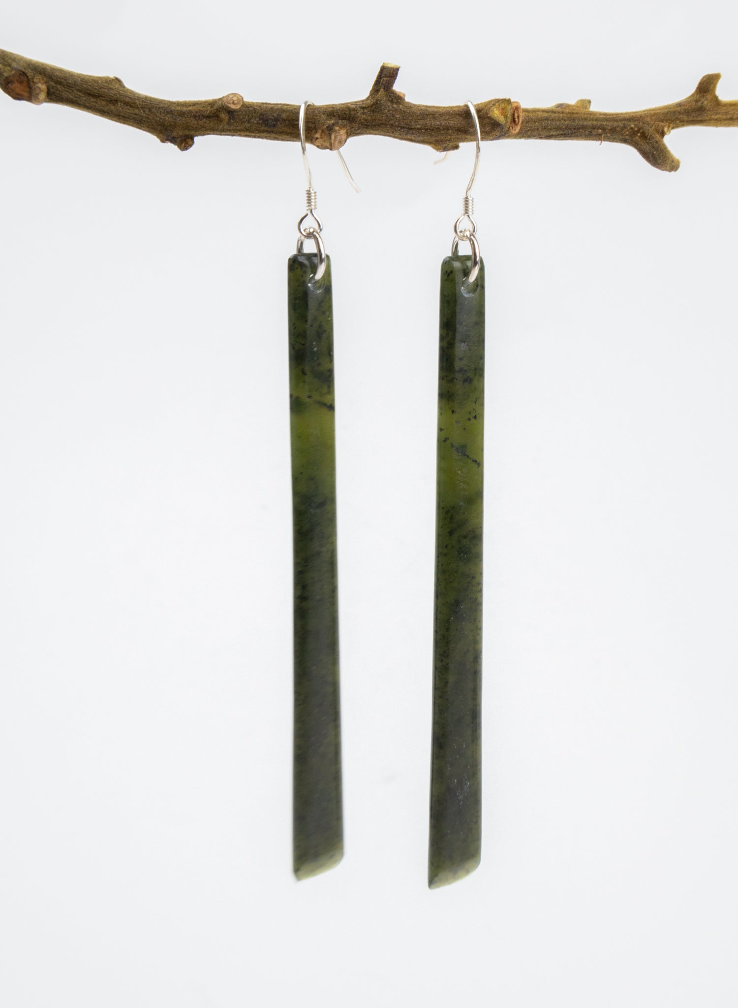 Pounamu Drop Earrings