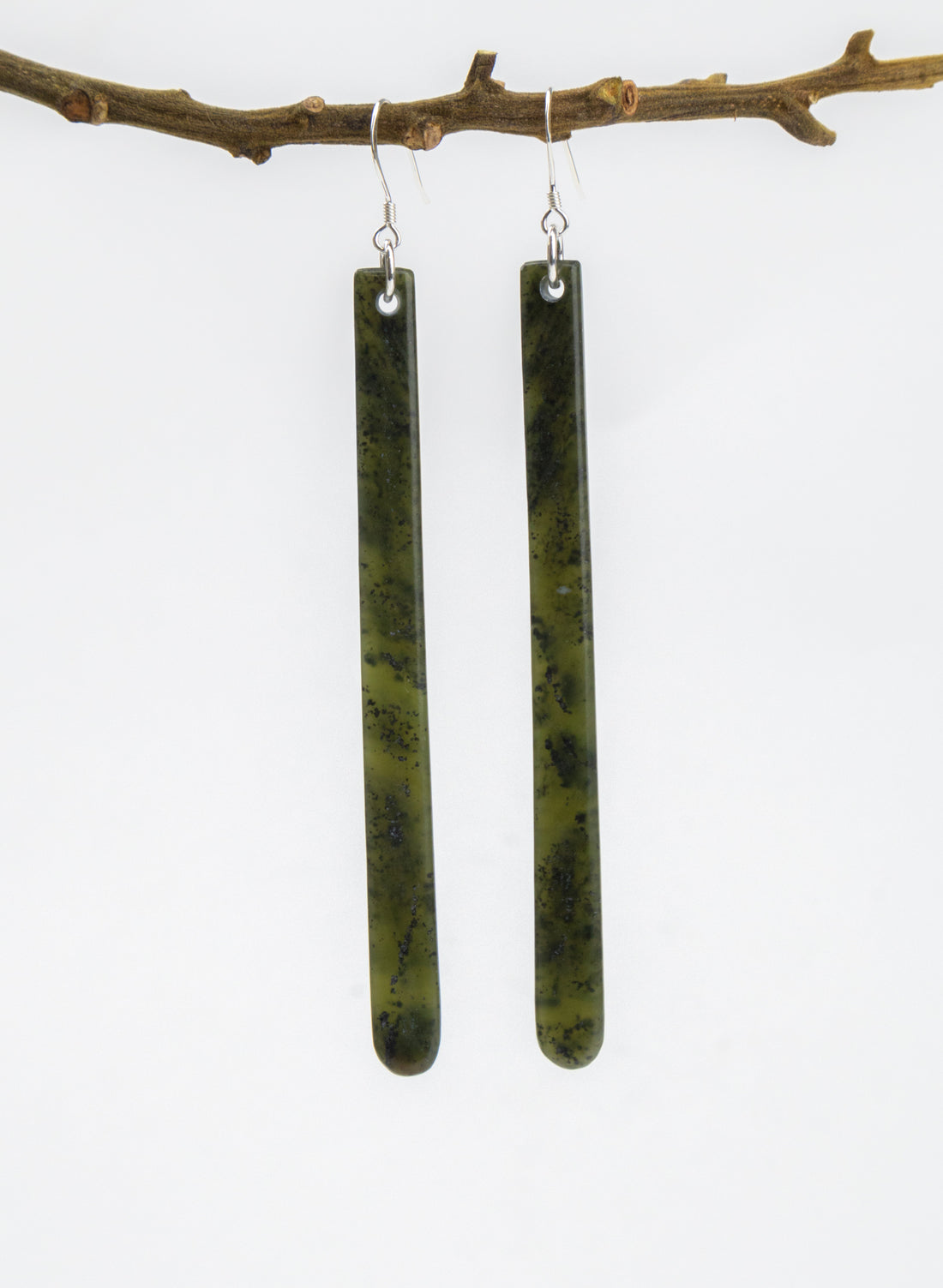 Pounamu Drop Earrings