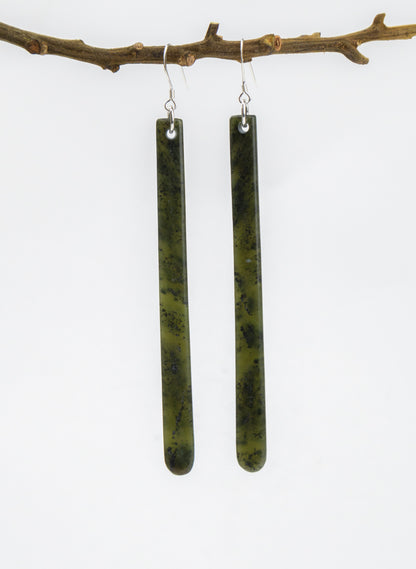Pounamu Drop Earrings