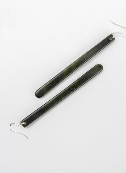 Pounamu Drop Earrings