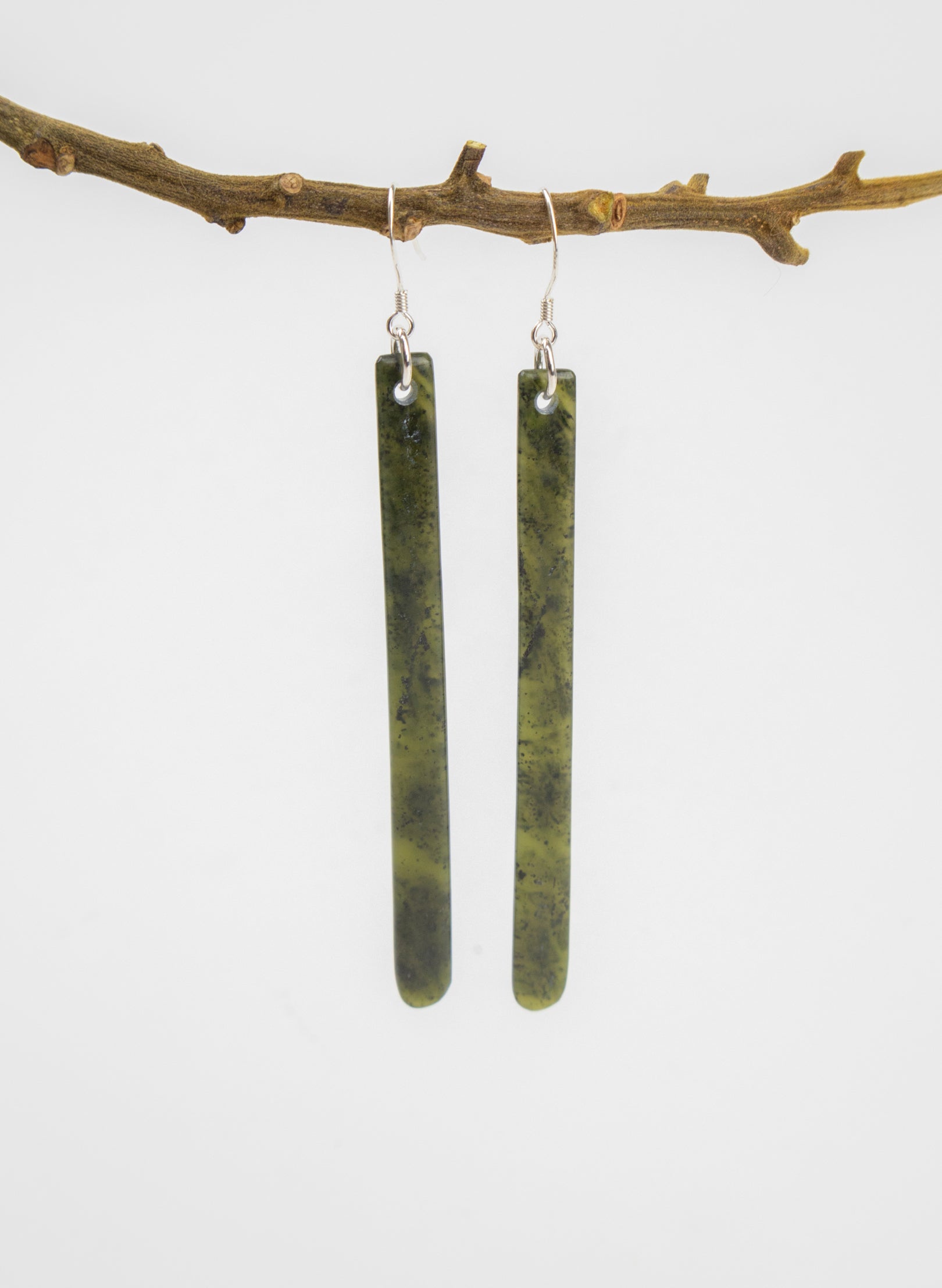 Pounamu Drop Earrings