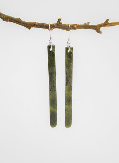Pounamu Drop Earrings