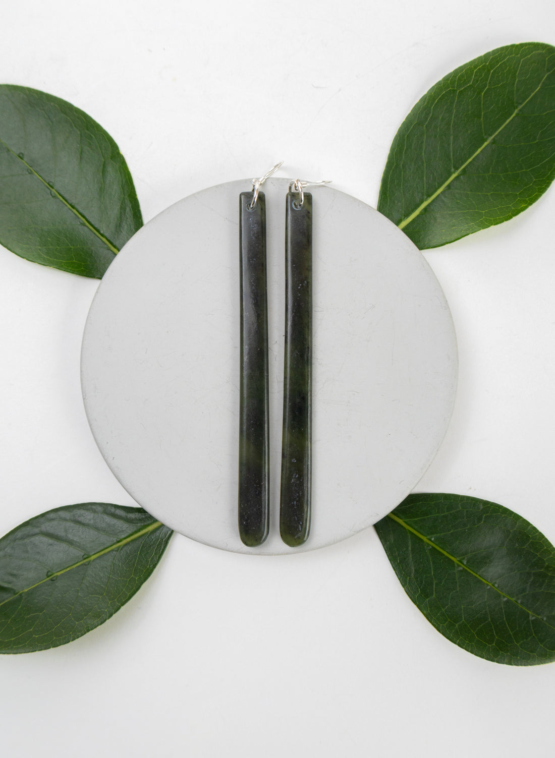 Pounamu Drop Earrings