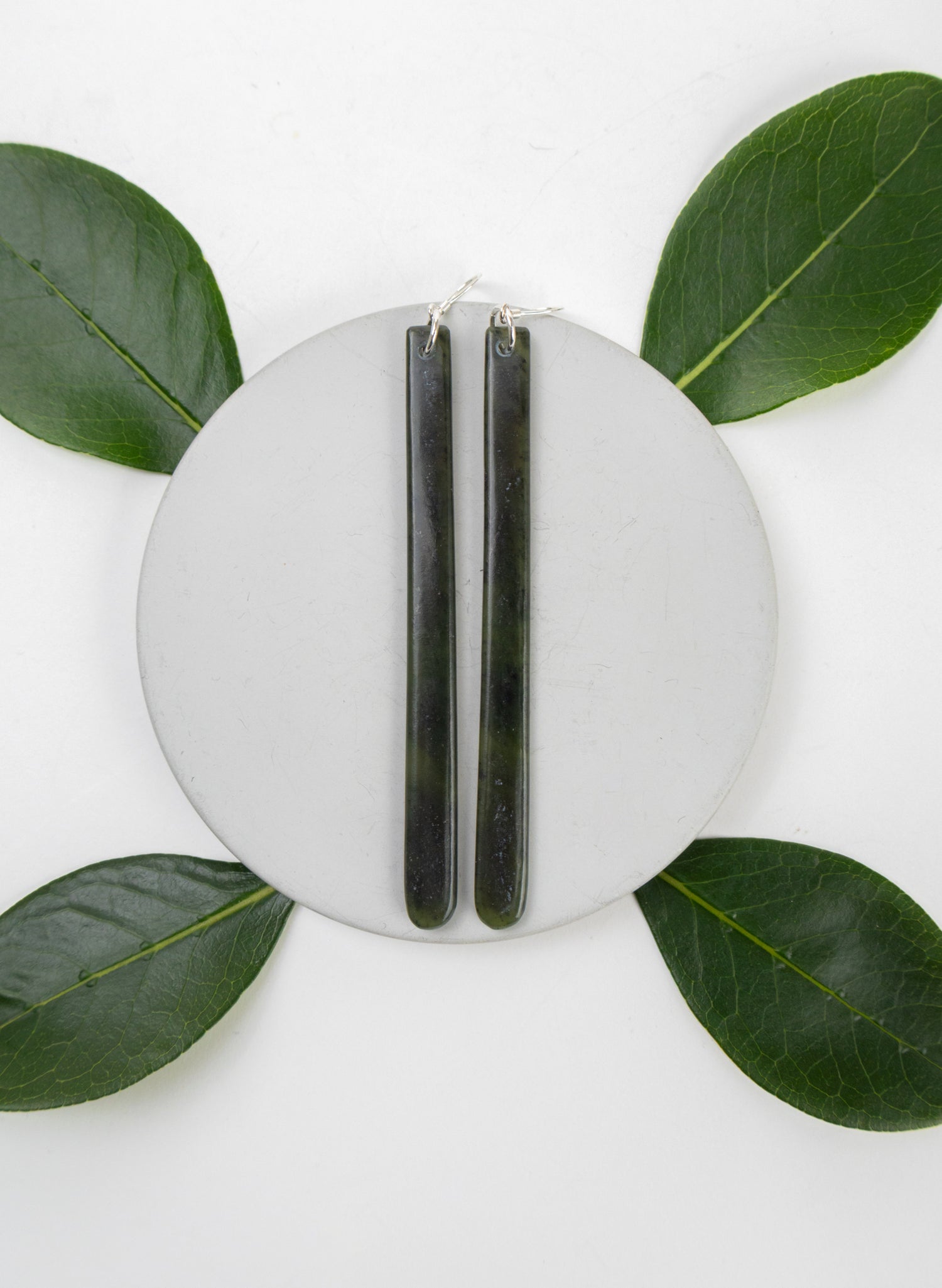 Pounamu Drop Earrings