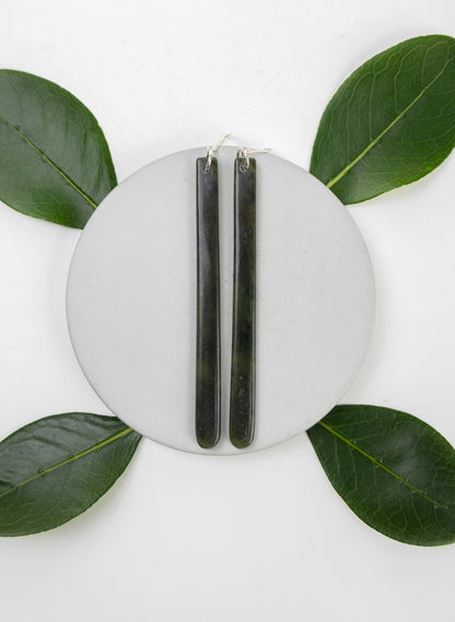 Pounamu Drop Earrings