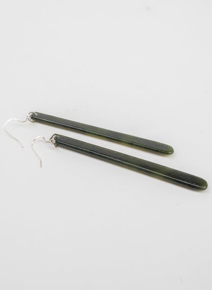 Pounamu Drop Earrings