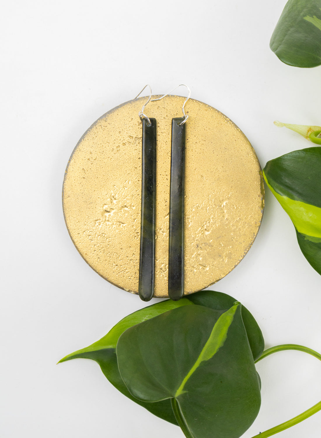 Pounamu Drop Earrings