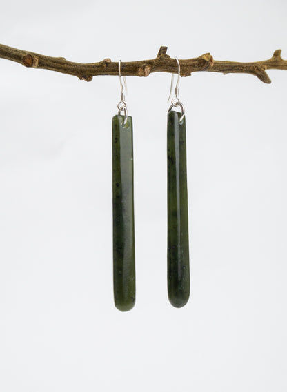 Pounamu Drop Earrings