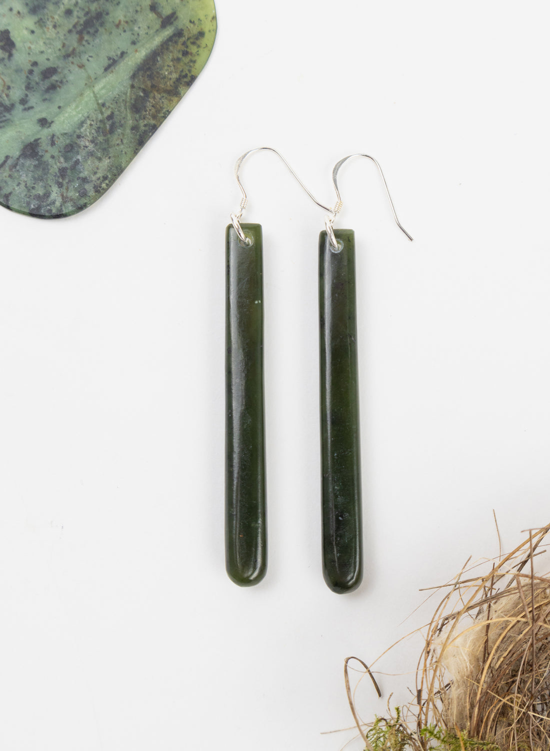 Pounamu Drop Earrings
