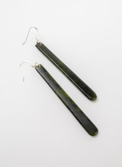 Pounamu Drop Earrings