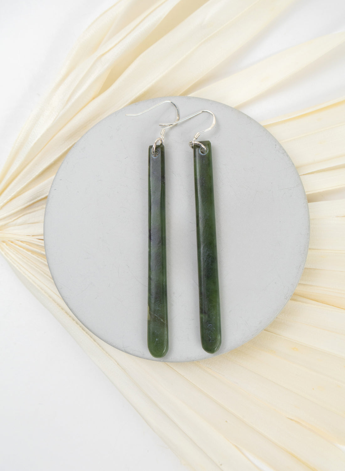 Pounamu Drop Earrings
