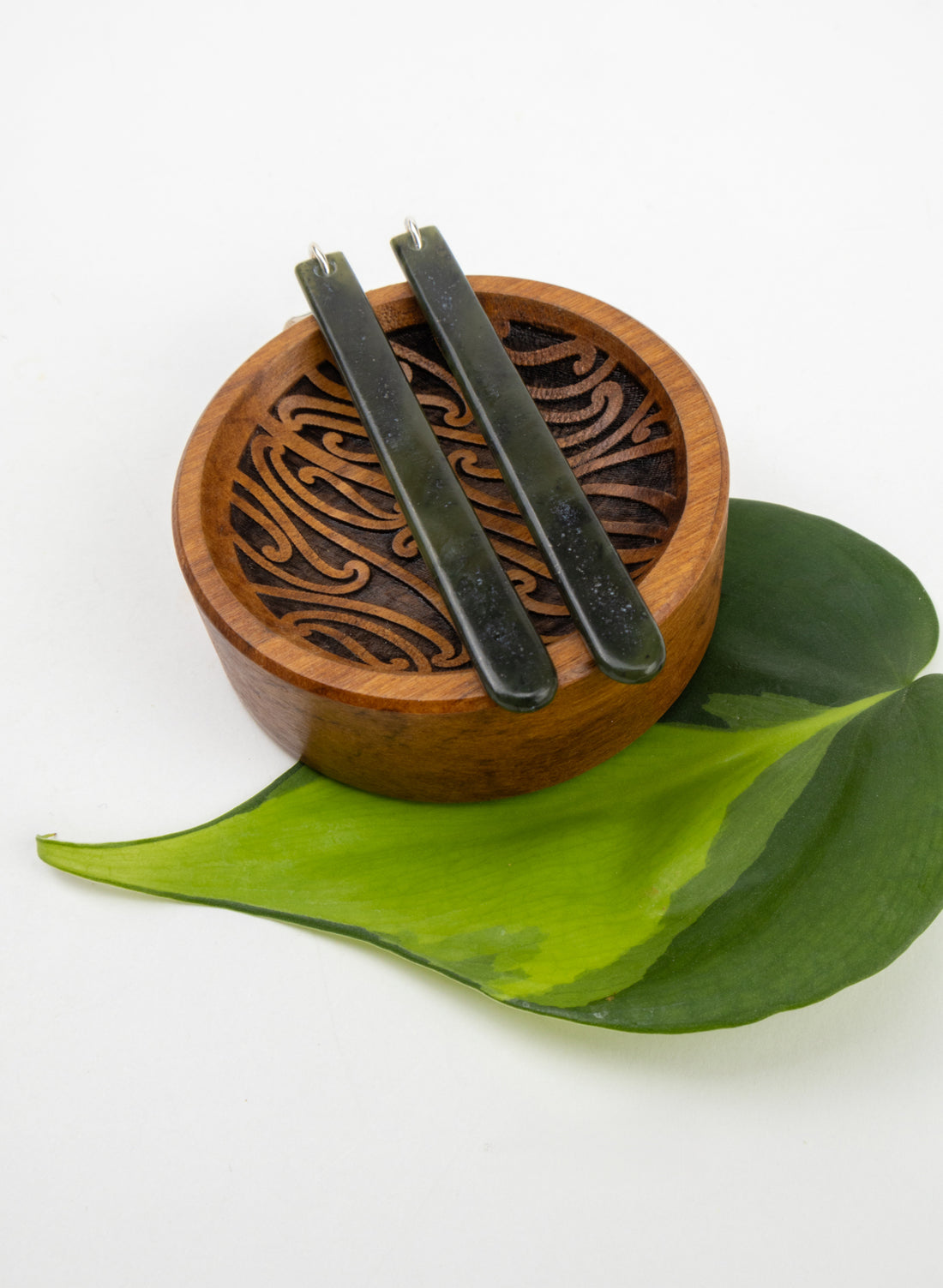 Pounamu Drop Earrings