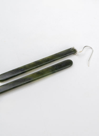 Pounamu Drop Earrings