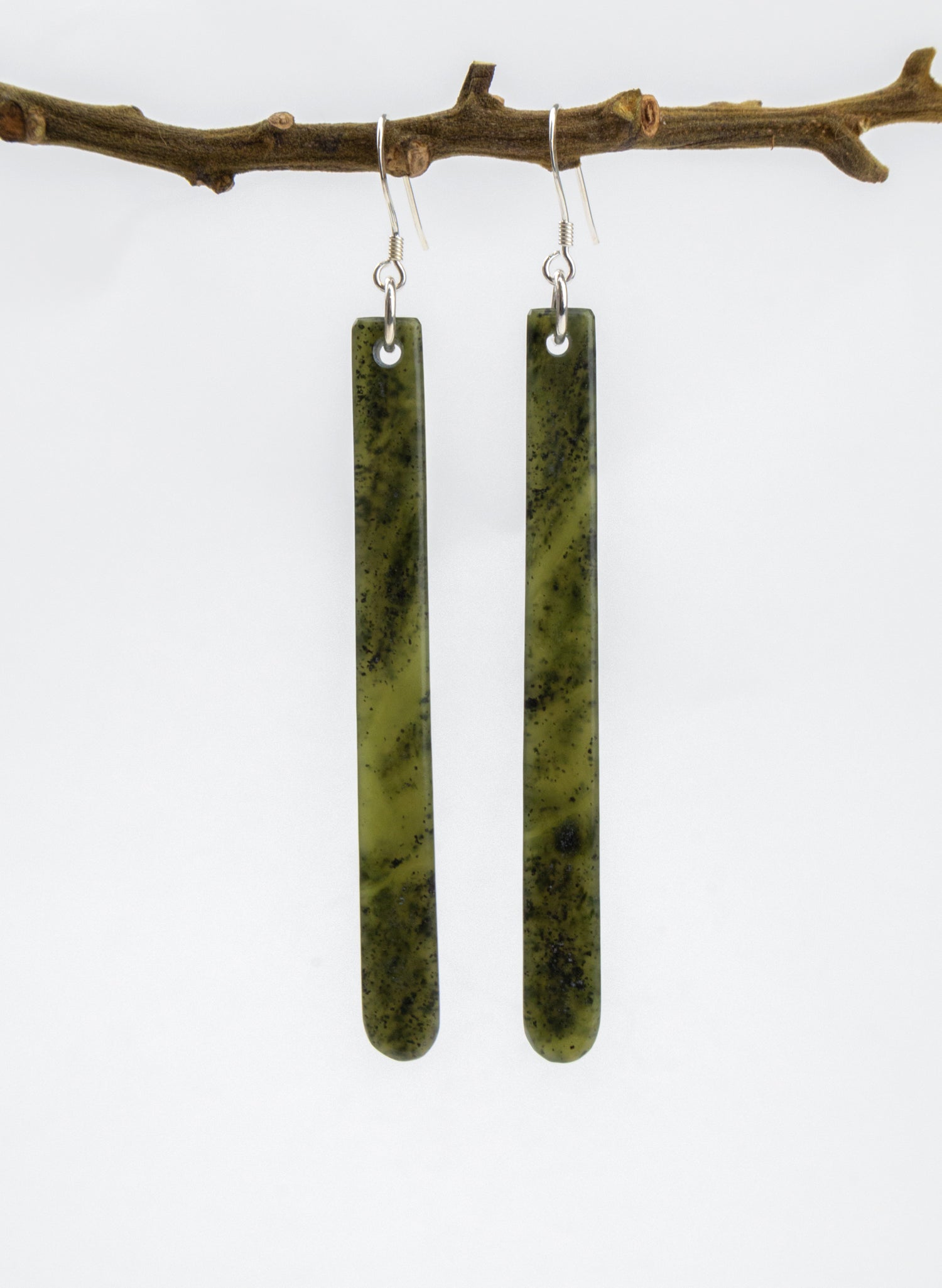 Pounamu Drop Earrings