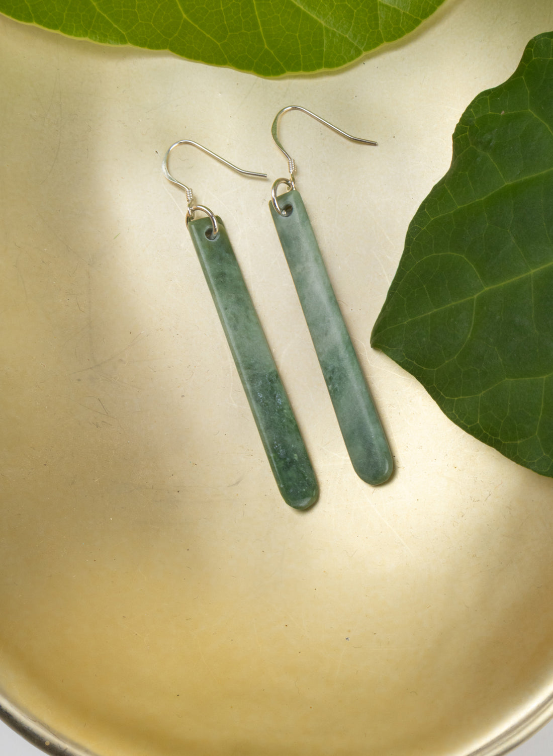 Pounamu Drop Earrings