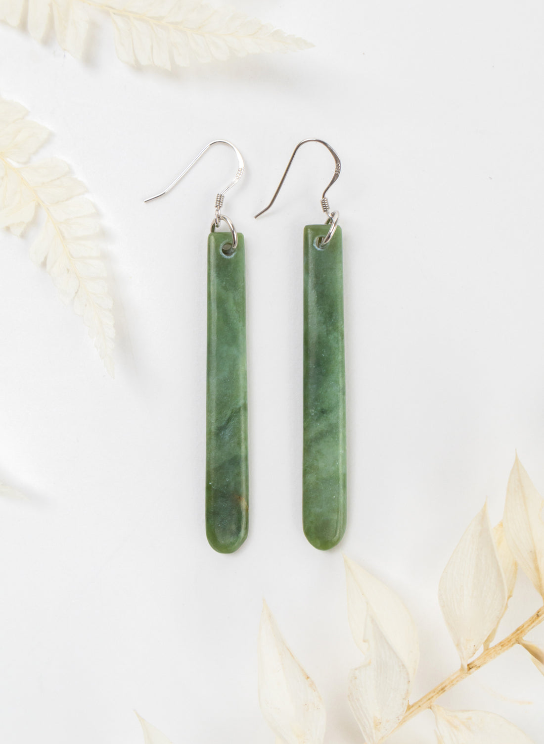 Pounamu Drop Earrings