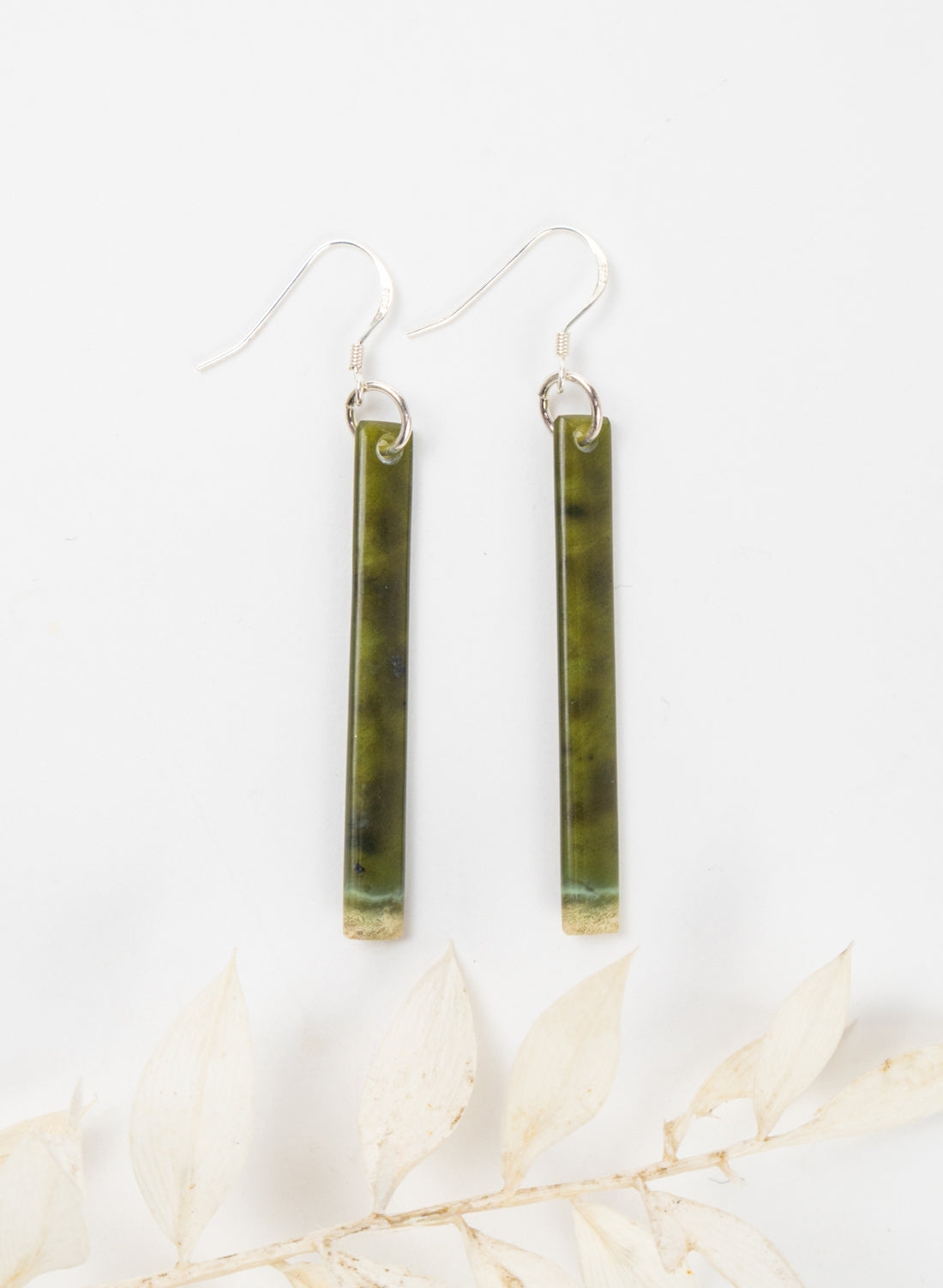 Pounamu Drop Earrings